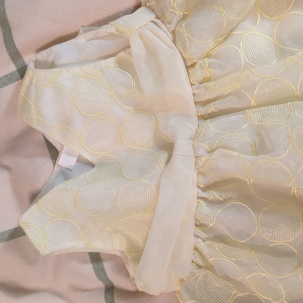 Yellow Girls Easter Dress - Size 18 mo - Picture 2 of 4